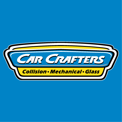 Car Crafters collision repair albuquerque blue logo