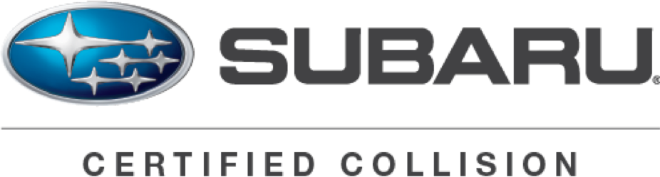 subaru certified collision repair logo