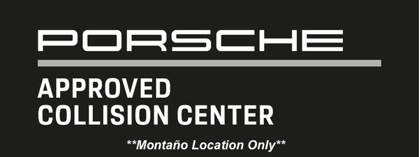 porsche approved collision repair logo revised